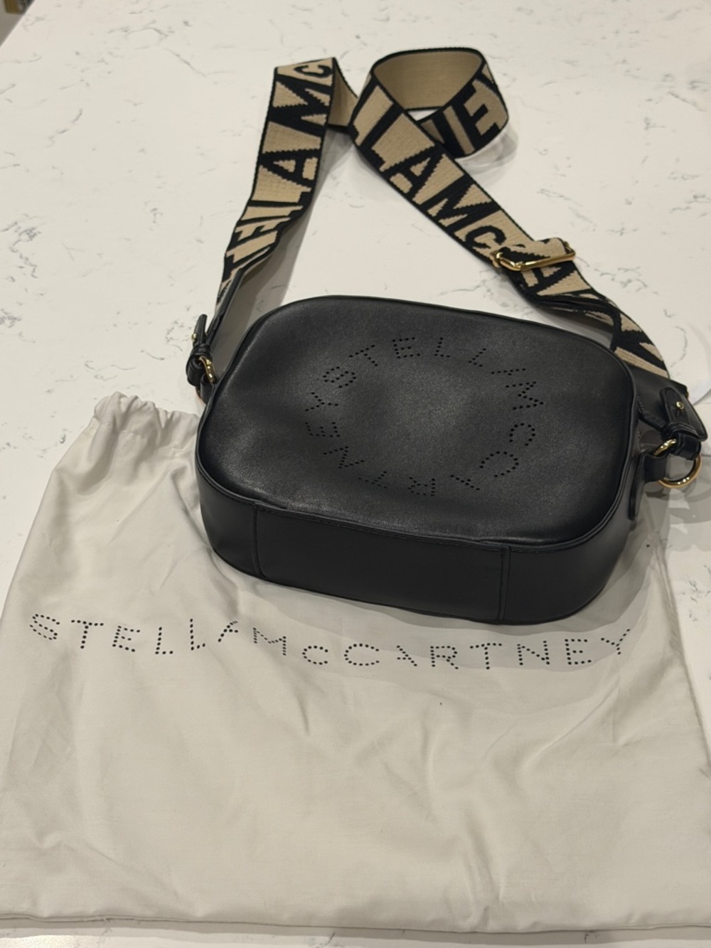 Stella McCartney Black Crossbody Bag - Picture 6 of 11